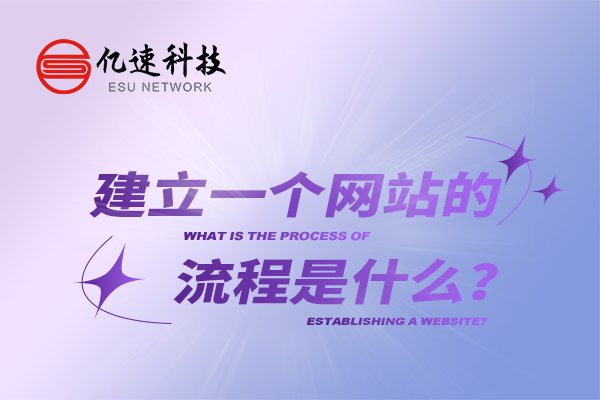 建立一個網(wǎng)站的流程是什么？